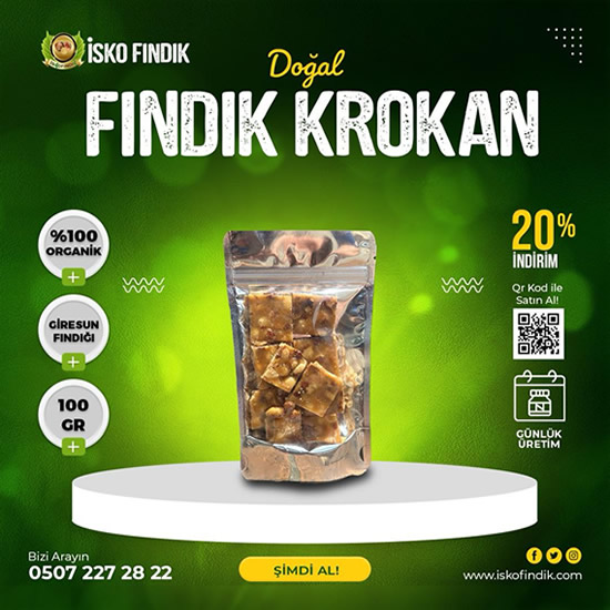 Fındık Krokan 100 Gr