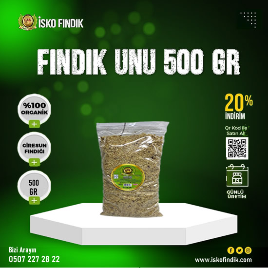 Fındık Unu 500 Gr