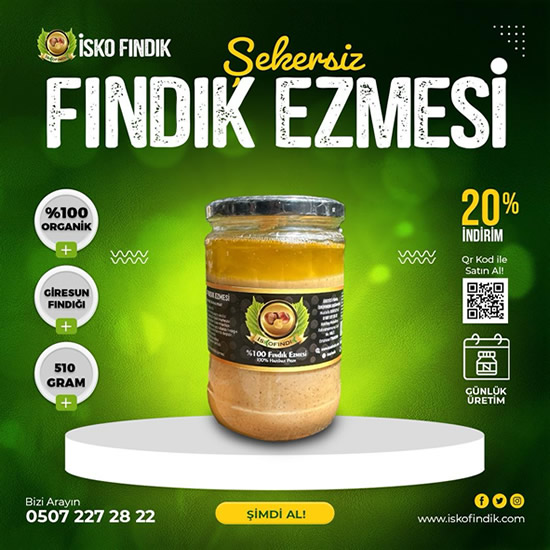 Fındık ezmesi 660 cc