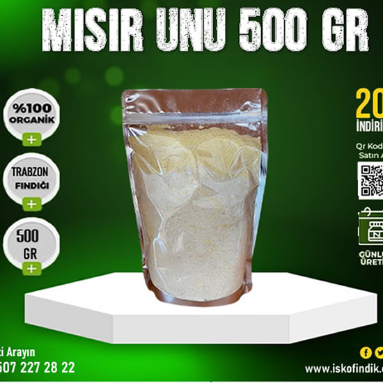 Yöresel Mısır Unu 500 Gr