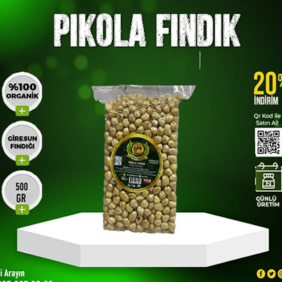 Pikola Fındık 500 Gr